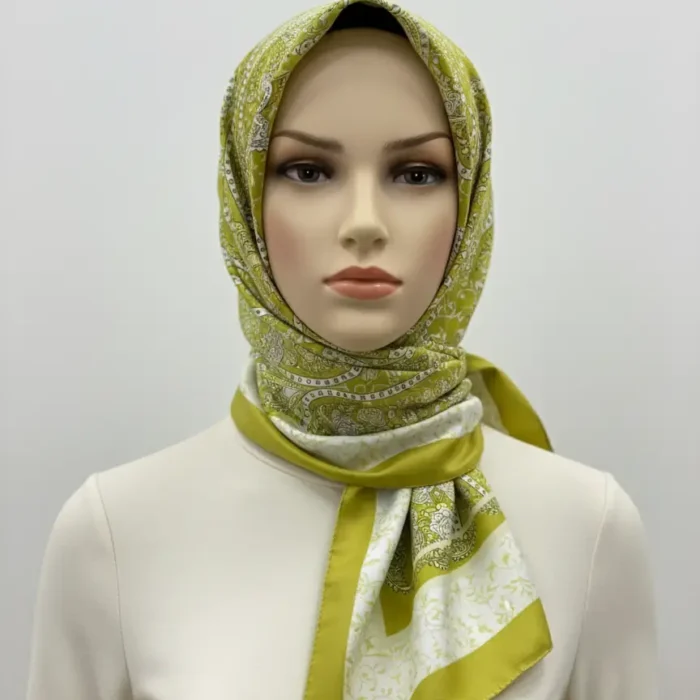 Retro Desen Şal-Plz