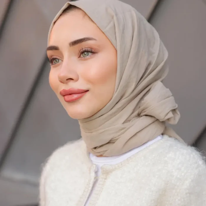 Pamuk Düz Şal